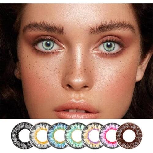 Halloween Eye Decorations Cosmetic Lenses For Ladies Girls Fashion Show Eye Decorations Cosplay Party Props Makeup Tools Outils