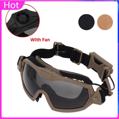Military Tactical Goggles UV Protection Hunting Hiking Cycling Airsoft Glasses Windproof Motorcycle Shooting Cs Wargame Eyewears