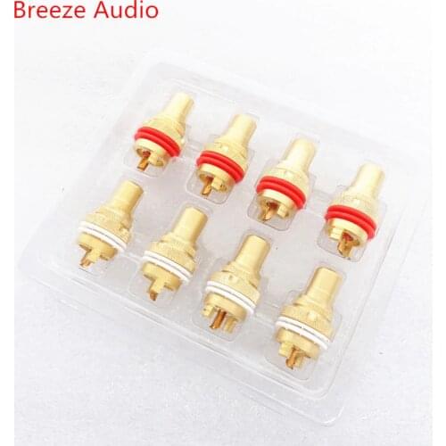 WEILIANG AUDIO high quality gold plated RCA terminal binding post price for 2 pcs