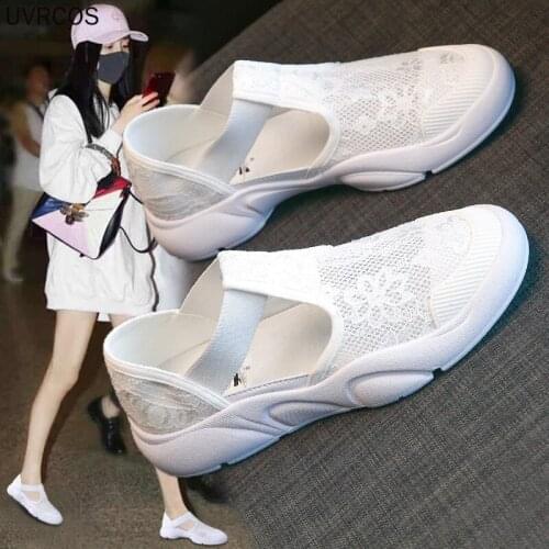 Hollow Fisherman Sandals Female Summer Style Baotou Muffin Thick Bottom Breathable Casual Flat Fisherman Shoes Female 2021 New