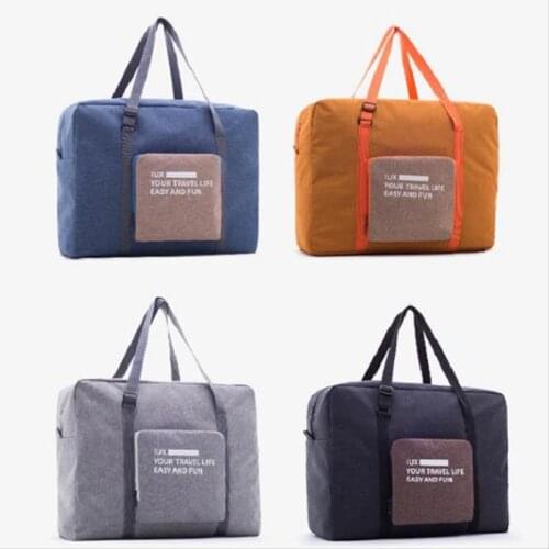 Packable Carry-On Duffel Bag Women Folding Travel Bag Unisex Luggage Travel Handbags WaterProof Travel Bag Large Capacity Bag