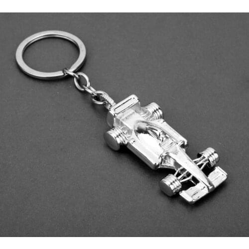 1Pcs Fashion Keychains F1 Racing Car Couple Key Ring Hanging Pendant Car Keyring Key Chain Charm Bags Accessories Gift