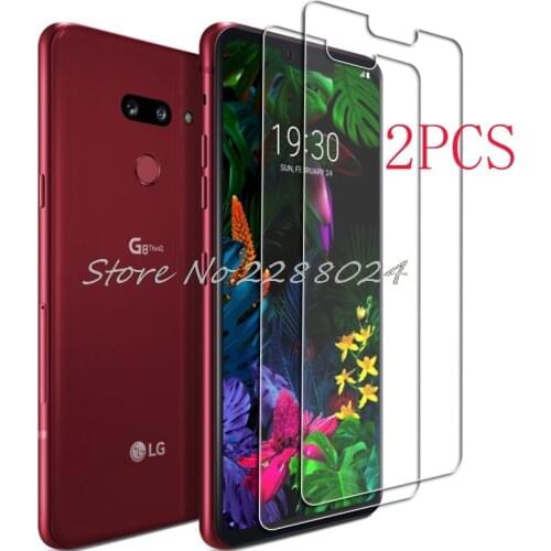 2PCS FOR LG G8 ThinQ Tempered Glass Protective On LMG820QM7 LM-G820UMB LMG820UM0 LMG820UM1 LMG820UM2 Screen Protector Film Cover
