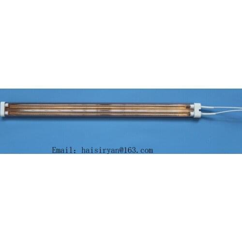 415v 4000w gold reflector tubular short wave IR radiant quartz halogen heater tube near infrared light infrared lamps