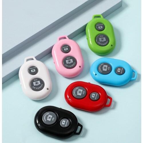 Hot Sale Bluetooth Self Timer Remote Selfie Shutter Bluetooth Wireless Connection For Phone Party Travel Tools Fast Delivery