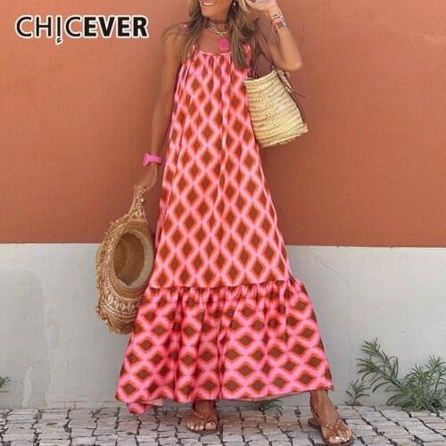 CHICEVER Long Sleeve Summer Dresses