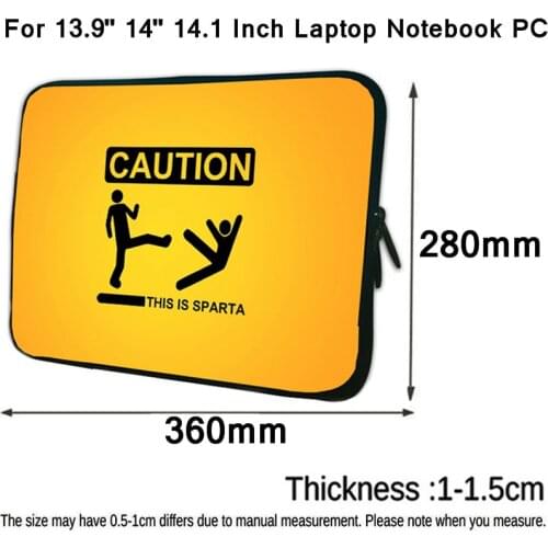 Business Mens Woman Casual Computer Bag 14 Inch Funda Portatil Briefcase 13.9 Inch Laptop Case Vogue Unisex Notebook Cover 14.1"