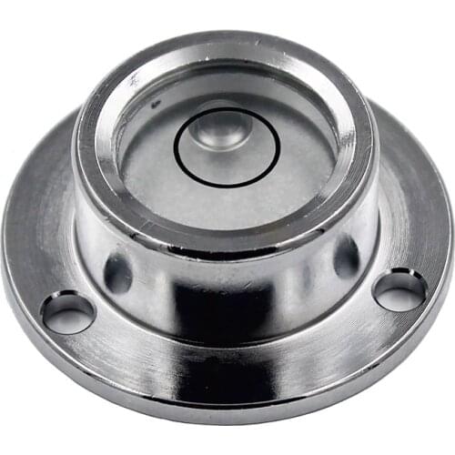 Spirit Level Bubble Flange Leveler with Pedestal Level Measuring Instrument Diameter 32mm High Temperature Resistance