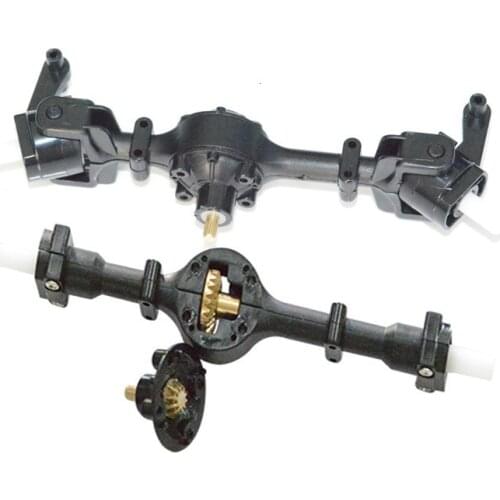 Metal Gear axle Front & Rear axle Assembly Spare Parts For Wpl Fy001 FY002 Rc Military Truck Accessories