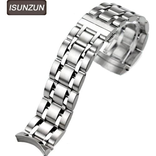 ISUNZUN Mens Watch Band For Tissot 1853 Steel Strap Figure Watch StrapT035 Brand Library ssHigh Quality Wathbands