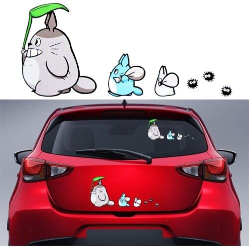 My Neighbor Totoro Car Styling Car Body Stickers Decal for Chevrolet Cruze Aveo Lacetti Captiva Cruz Niva Spark Epica Sonic