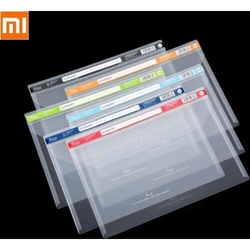 Youpin Fizz Buckle type Transparent File Holder Document storage bag