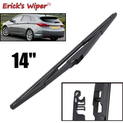 Ericks Wiper 14" Rear Wiper Blade For Hyundai i40 Estate 2011 - 2019 2018 2017 2016 2015 Windshield Windscreen Tailgate Window