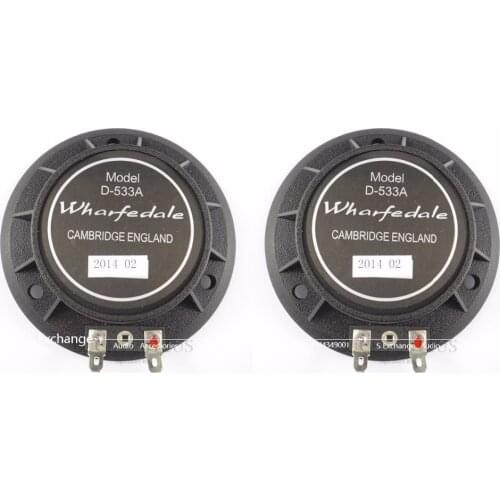 2PCS /LOT Replacement Diaphragm For D-533A Driver Wharfedale D533a Evp Series Titan 12p