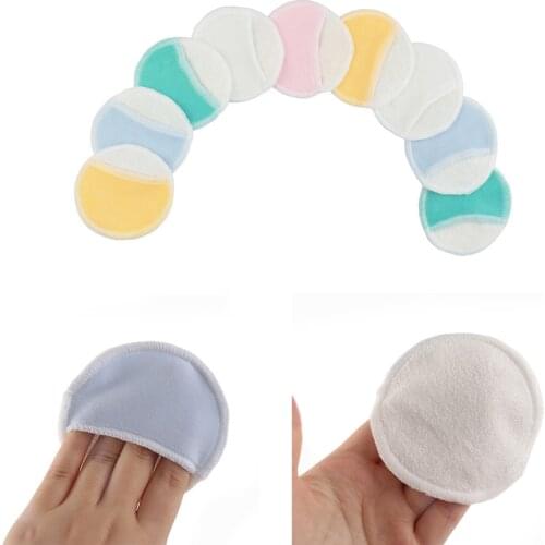 1pcs Reusable Cotton Pads Make Up Facial Remover 2 Layer Wipe Pads Nail Art Cleaning Pads Washable Soft Makeup Cleaner Pads New