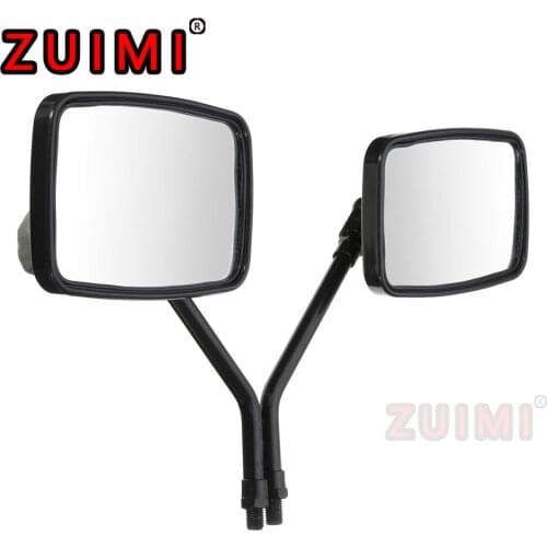 Suitable For Honda Nrx1800/suzuki/kawasaki Vn2000 Motorcycle Scooter Atv Rearview Mirror 10mm Side Mirror Black 10mm Thread