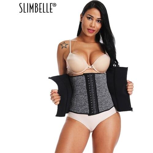 Women Men Waist Trimmer Neoprene Sweat Belt Waist Trainer Corset Adjustable Caloric Burner