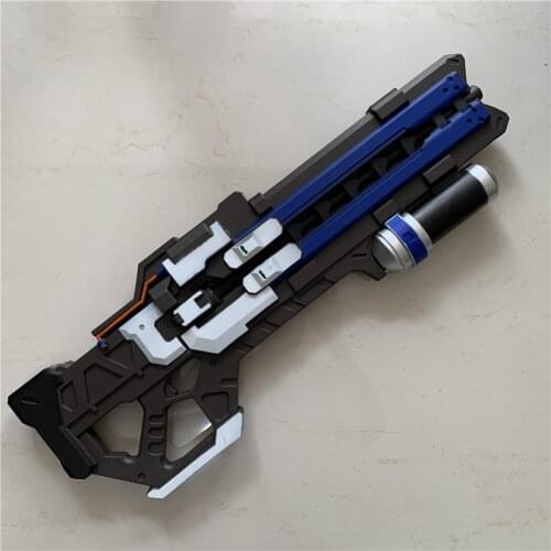 1:1 OW watch John Francis Jack Morrison Soldier 76 Cosplay Gun Model Heavy Pulse Rifle Cosplay Replica Prop Gun 68*24CM