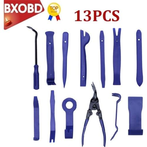 13PCS Modification Car Repair Tool Hand Tool Kit Pry Disassembly Tool Car Door Panel Removal Tool Panel Repair Pry Tools