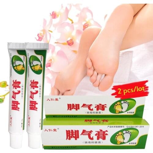 2 pcs/lot Herbal Foot Repair Cream Anti Fungal Foot Itchy Blisters Peeling Feet Erosive Beriberi Bad Feet Ointment Skin Care
