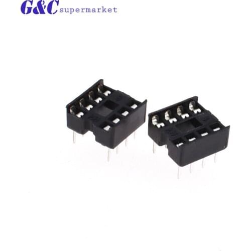 20PCS DIP IC Socket Adaptor PCB Solder Type DIP Socket 8PIN DIY diy electronics