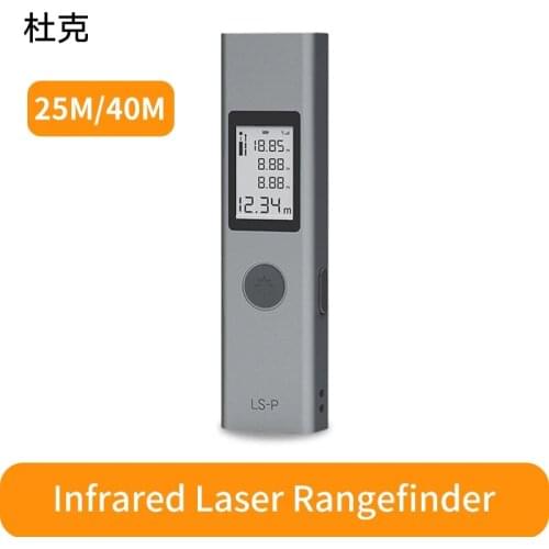 Original Xiaomi DUKA Laser Range finder 25/40m LS-P/LS-1S Portable USB Charger High Precision Measurement Laser Range Finder