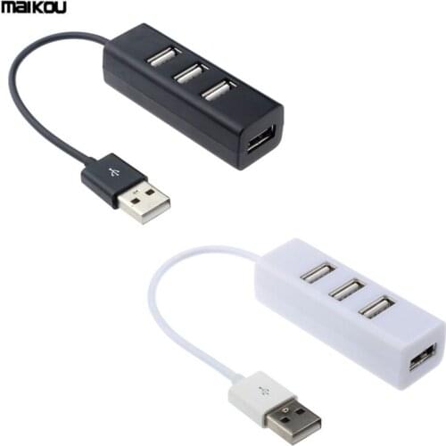 Maikou USB 2.0 4-Port Splitter Hub Adapter USB Hub For PC Computer