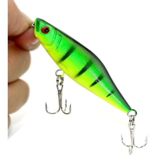 7.5cm 7.5g 2020 Popper Lures For Fishing Lures Carp Crankbait Floating Pike Wobbler Jerkbait Bait Catfish Popper Topwater Bait