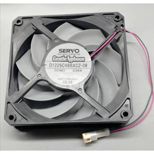 D1225C48BXCZ-38 for Servo 12025 120mm 12cm DC 48V 0.04A Waterproof Silent Axial Cooling Fan