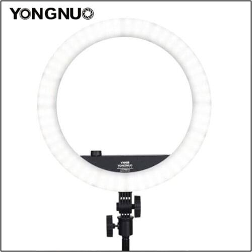 YONGNUO YN408 14 Inch 3200K-5600K Bi-color LED Ring Video Light Dimmable Photography Fill Light 24W CRI 95+for Photography Video