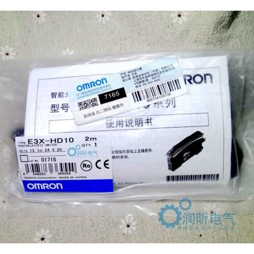 E3X-HD10 Original Genuine New Omron Fiber Amplifier Replace E3X-HD11 High Quality Sensor