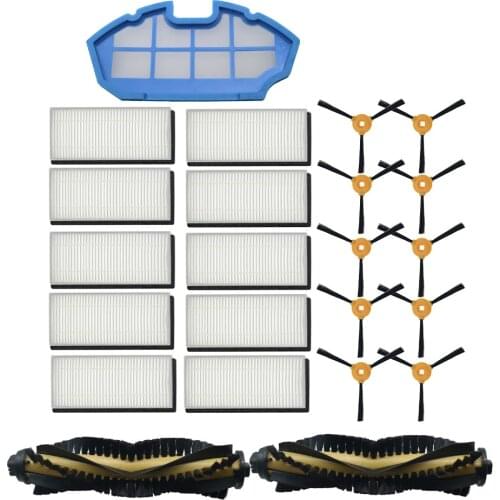 Hot sale Replacement Accessory Kit Filter Main Brush Side Brush For Ecovacs DEEBOT N79S N79 Robotic Vacuum Cleaner Filter+Brush