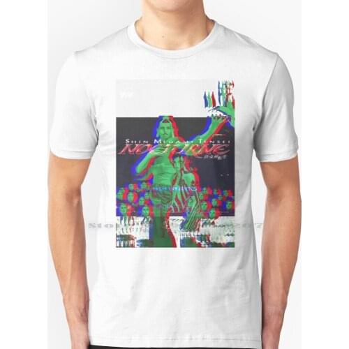 Shin Megami Tensei Iii Nocturne T Shirt 100% Pure Cotton Smt Megaten Shin Megumi Tensei Atlus Nocturne Three 3 Demifiend
