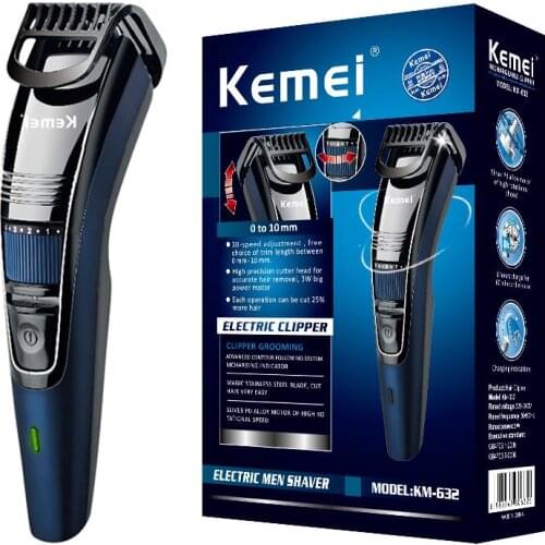 Mens grooming Beard Trimmer hair mustache trimer professional stubble face rechargeable hair cutting machine adjust 1-10mm