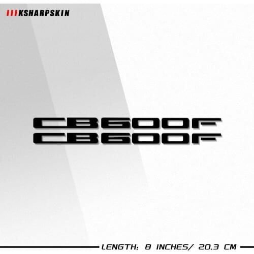 New motorcycle bicycle fuel tank sticker wheel helmet MOTO waterproof reflective logo for HONDA CB600F cb 600f