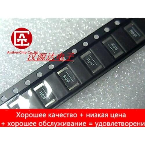 10pcs real orginal new VISHAY alloy resistor 2512 R01F 0.01R 1% 75PPM 2W WSL2512R0100FEA18