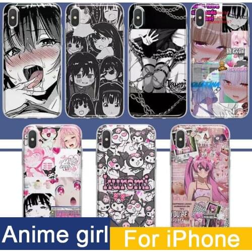 Japan Anime girls Lolita Silicone Back Phone Case For iPhone 12 11 Pro Max 12 Mini XR XS 7 8 Plus 6 6s SE 2020 Cover