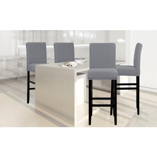 1 piece for bar restaurant kitchen wedding banquet hotel high stool chair cover home dining chair decoration