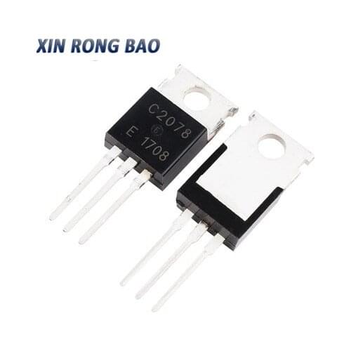 10PCS C2078 TO220 2SC2078 TO-220 2078 3A 80V
