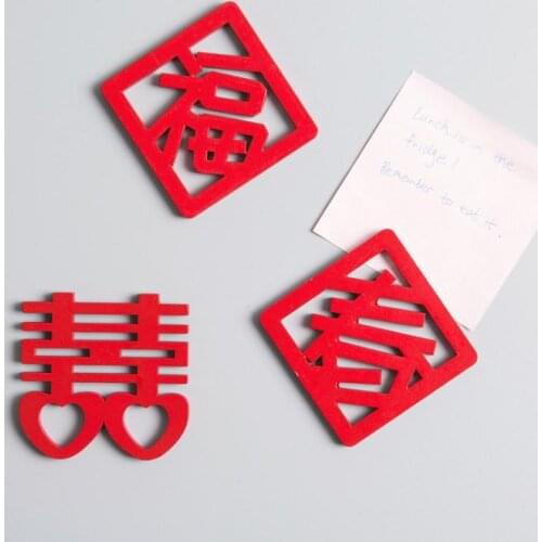 100pcs/lot Fridge Magnets Chinese Souvenir Refrigerators Magnetic Sticker Chinese Home Decor Kitchen Decor Accessories SN3424