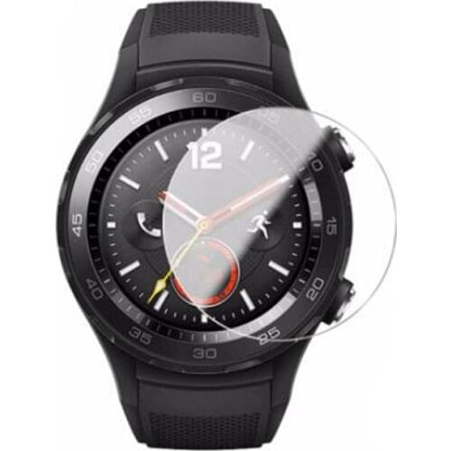 2pcs Clear Tempered Glass Protective Film Guard For Huawei Watch/Watch 2 Pro Watch2 2018 Smartwatch LCD Screen Protector Cover