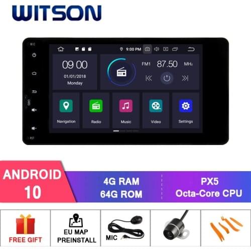 WITSON Android 10.0 CAR Radio for MITSUBISHI OUTLANDER+DVR/WIFI+DSP+DAB+OBD Optional