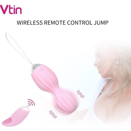 Wireless Remote Female Egg Vibrator G Spot Clit Stimulator Vagina Massager 10 Speeds Silicone Waterproof Vibrators Sex Toys