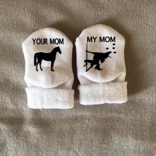 Baby boy girl Socks baby shower Gender reveal Mothers Day mom mommy to be friend Pregnancy Announcement Christmas Gift present