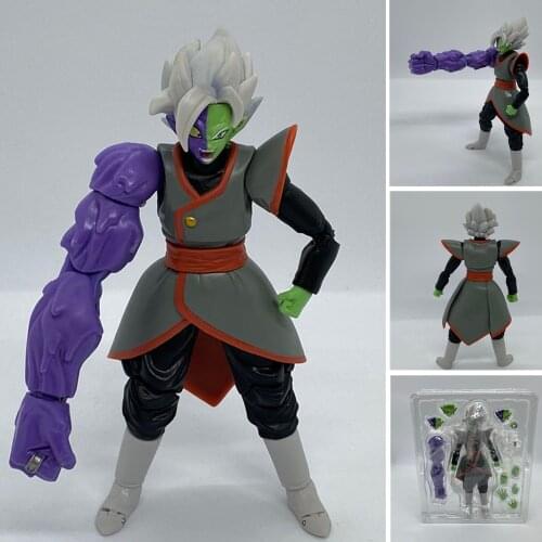 Bandai Anime Figures Dragon Ball Super Black Goku Zamasu PVC Movable Toys Action Figma DBZ New Doll Model Super Saiyan Gift