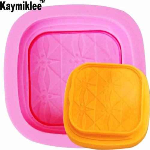 Kaymiklee M928 Makeup Tools Loose Powder Design Silicone Candy Chocolate Fondant Cake Molds Tools Soap Chocolate Bake Ware
