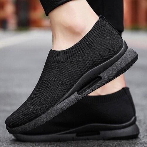 Men Vulcanize Shoes Mesh Casual Shoes Set Foot Mens Shoes Lightweight Sneakers Men zapatillas mujer casual