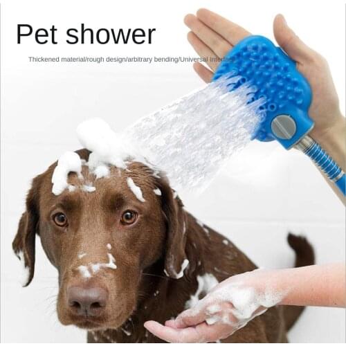 Pet Bath Artifact Dog Cleaning Beauty Tool Pet Bath Massage Sprinkler Shower Cleaning Supplies Cosmetology