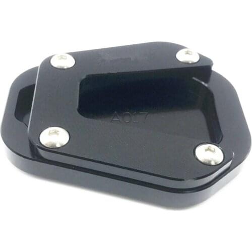 Motorcycle CNC Kickstand Foot Side Stand Extension Pad Support Plate Enlarge For Benelli TRK502 TNT600 BN600 752S 502C BJ600