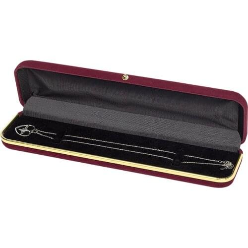 New Fashion 2020 High-end Flannel Ring Snap Button With Decoration Gold Metal The Jewelry Box For Tasteful Lady